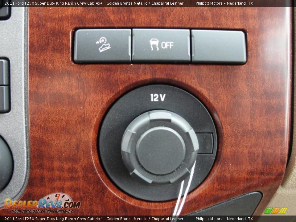 2011 Ford F250 Super Duty King Ranch Crew Cab 4x4 Golden Bronze Metallic / Chaparral Leather Photo #36