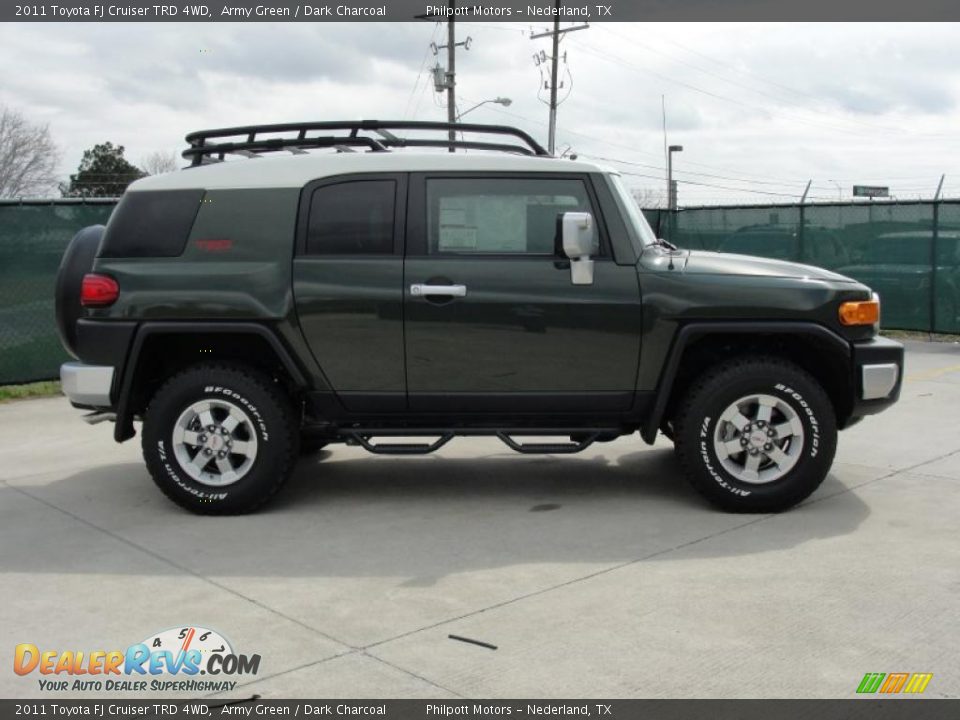 Army Green 2011 Toyota FJ Cruiser TRD 4WD Photo #2