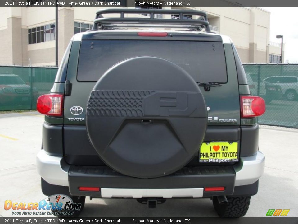 Army Green 2011 Toyota FJ Cruiser TRD 4WD Photo #4