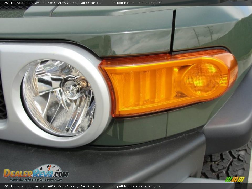 2011 Toyota FJ Cruiser TRD 4WD Army Green / Dark Charcoal Photo #9