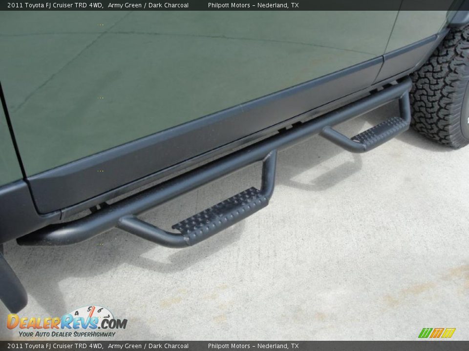 2011 Toyota FJ Cruiser TRD 4WD Army Green / Dark Charcoal Photo #12