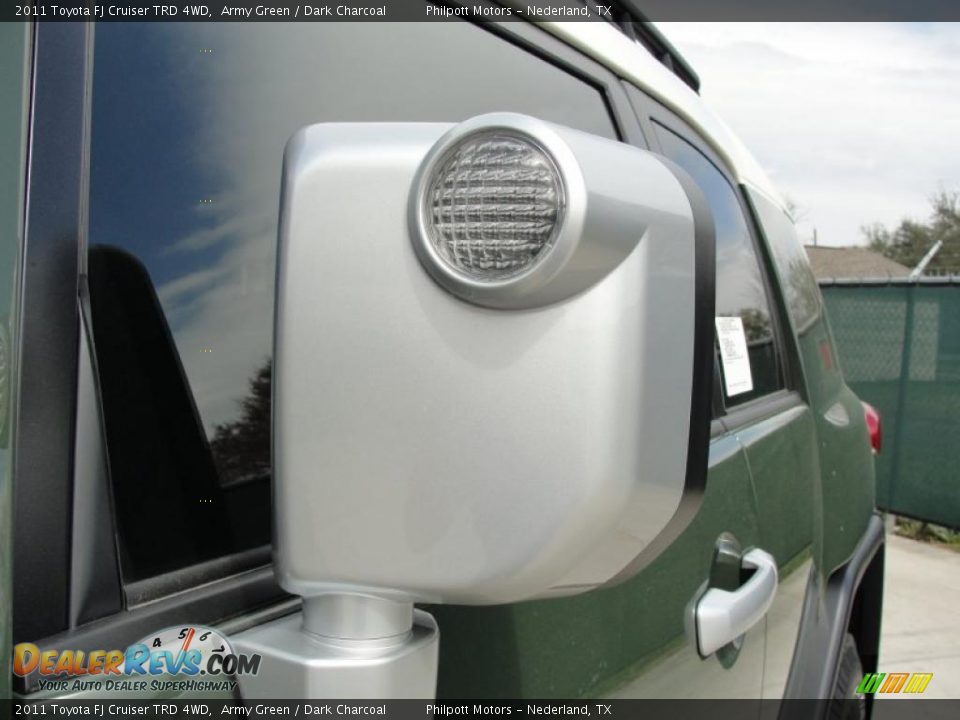 2011 Toyota FJ Cruiser TRD 4WD Army Green / Dark Charcoal Photo #13