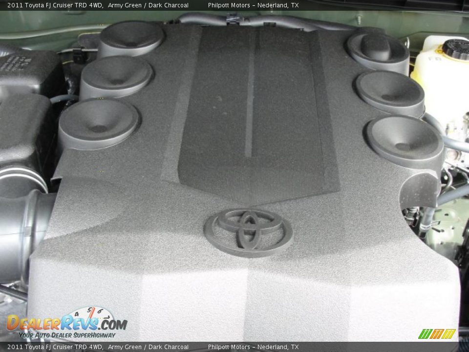 2011 Toyota FJ Cruiser TRD 4WD Army Green / Dark Charcoal Photo #19