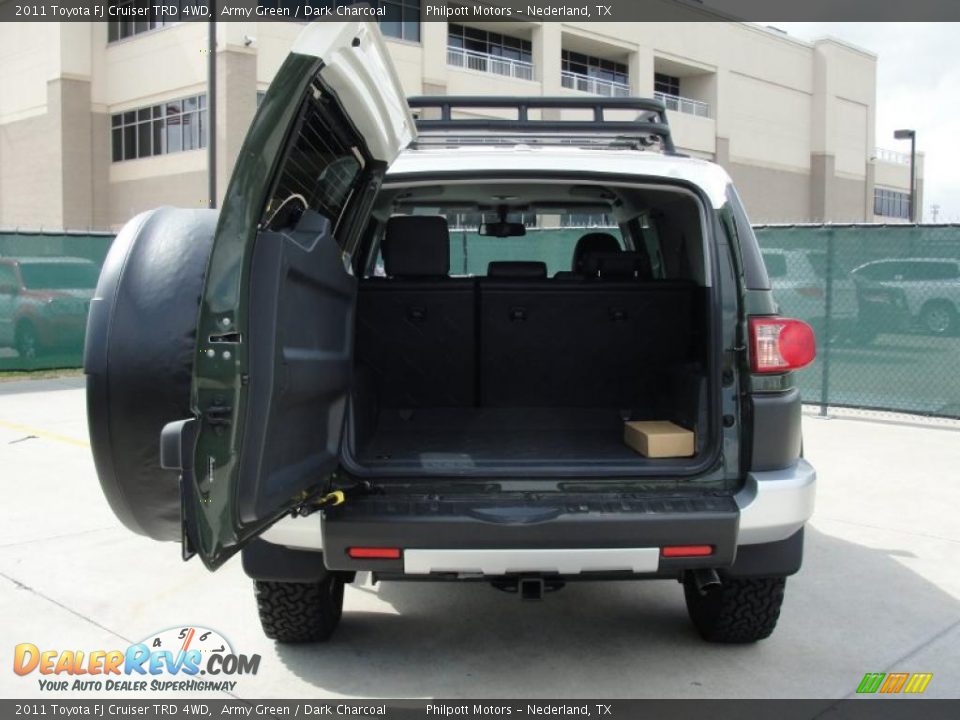 2011 Toyota FJ Cruiser TRD 4WD Army Green / Dark Charcoal Photo #20