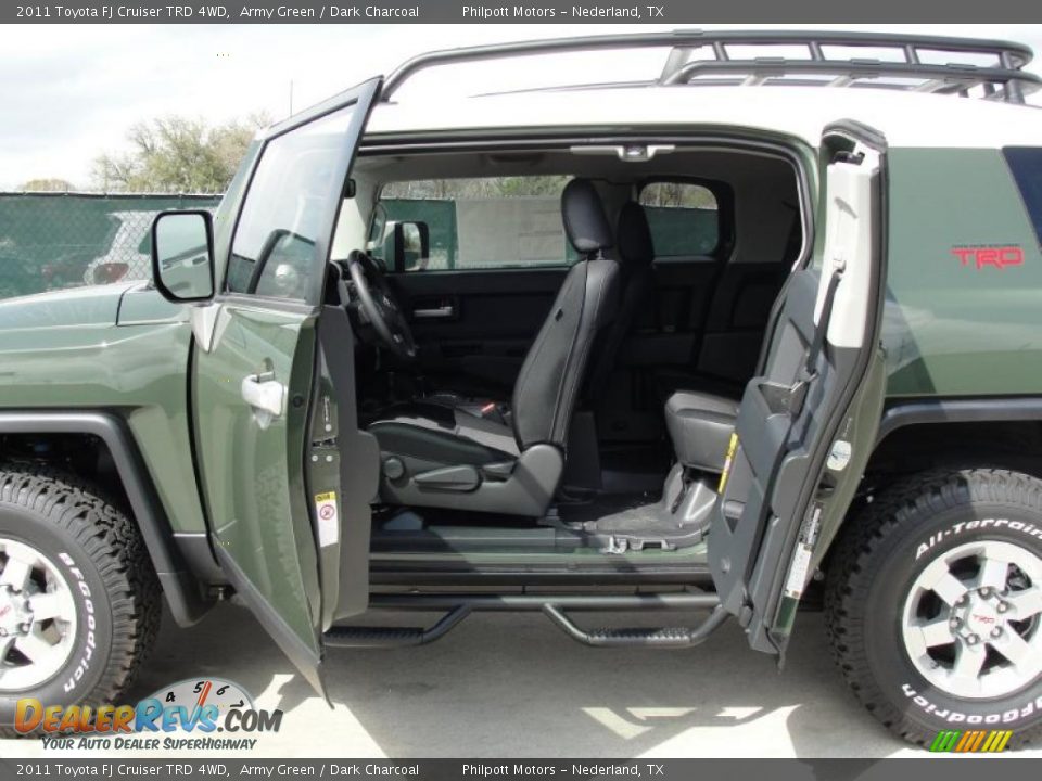 2011 Toyota FJ Cruiser TRD 4WD Army Green / Dark Charcoal Photo #23