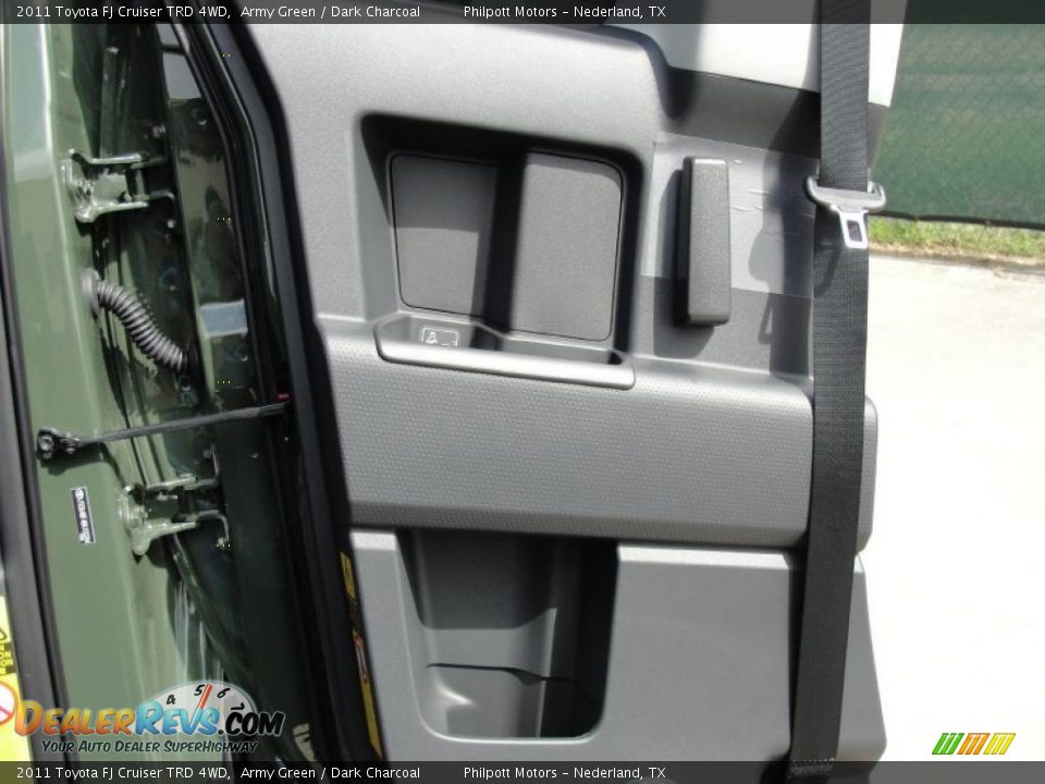 2011 Toyota FJ Cruiser TRD 4WD Army Green / Dark Charcoal Photo #24