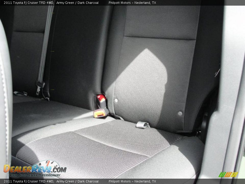 2011 Toyota FJ Cruiser TRD 4WD Army Green / Dark Charcoal Photo #25