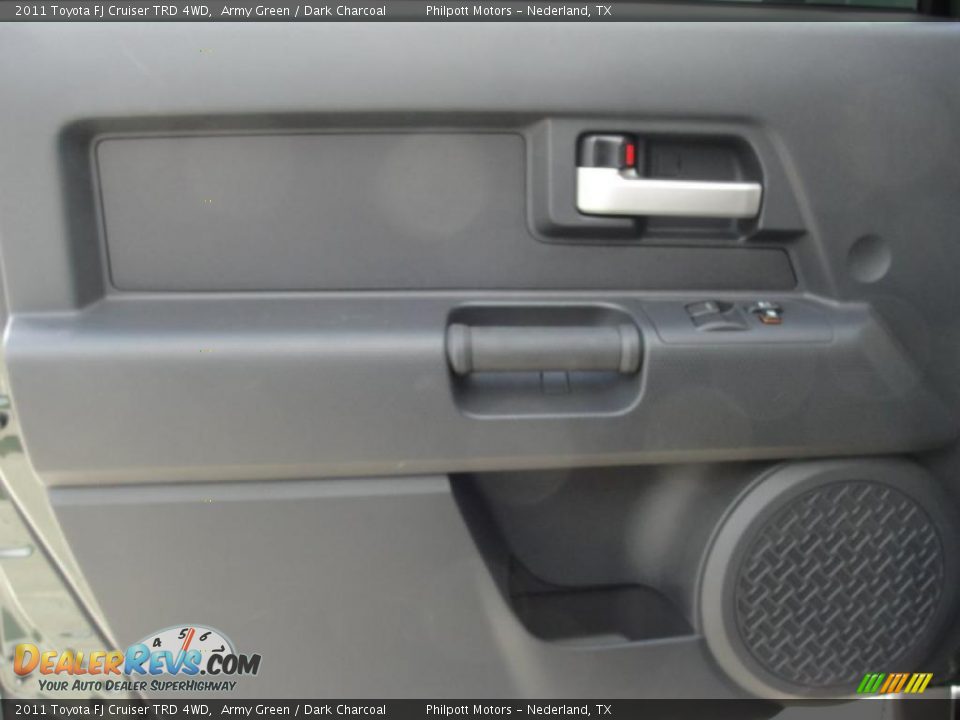 2011 Toyota FJ Cruiser TRD 4WD Army Green / Dark Charcoal Photo #26