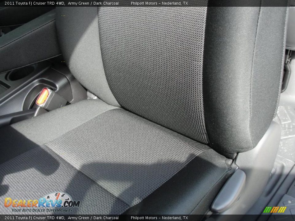 2011 Toyota FJ Cruiser TRD 4WD Army Green / Dark Charcoal Photo #28