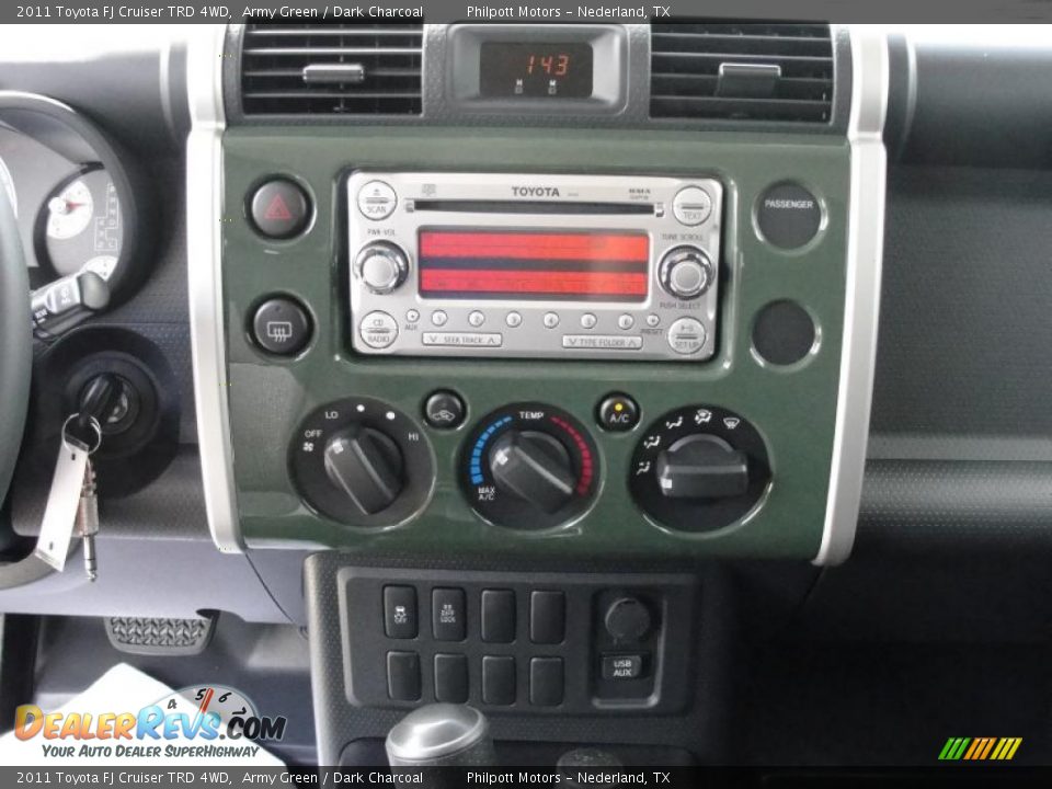 Dashboard of 2011 Toyota FJ Cruiser TRD 4WD Photo #31