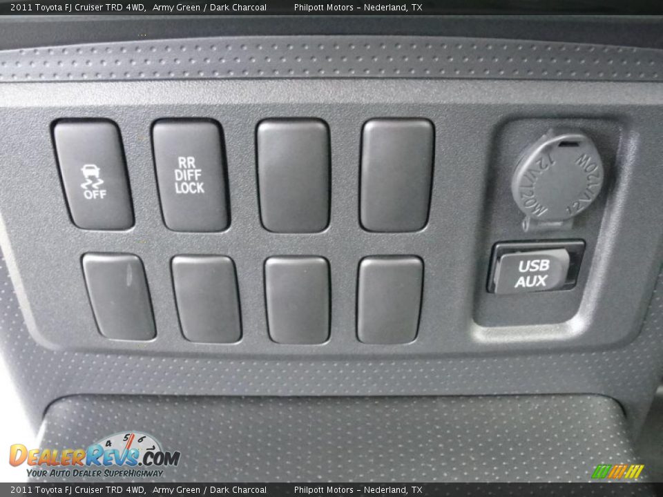 2011 Toyota FJ Cruiser TRD 4WD Army Green / Dark Charcoal Photo #35