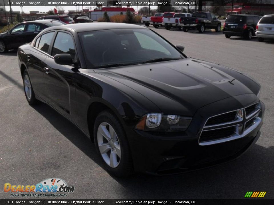 Brilliant Black Crystal Pearl 2011 Dodge Charger SE Photo #5