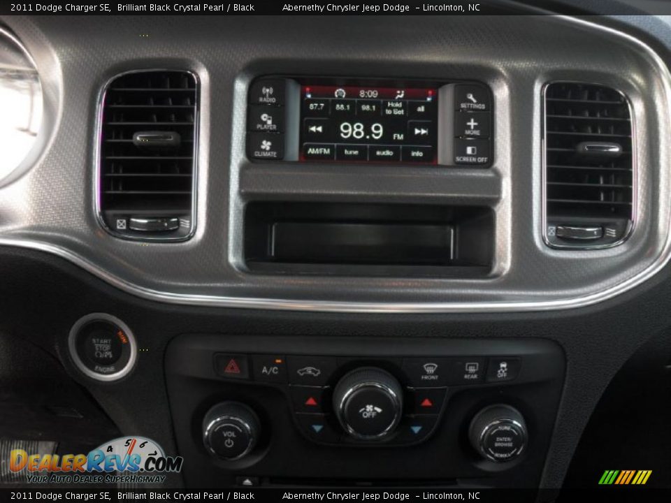 Dashboard of 2011 Dodge Charger SE Photo #10