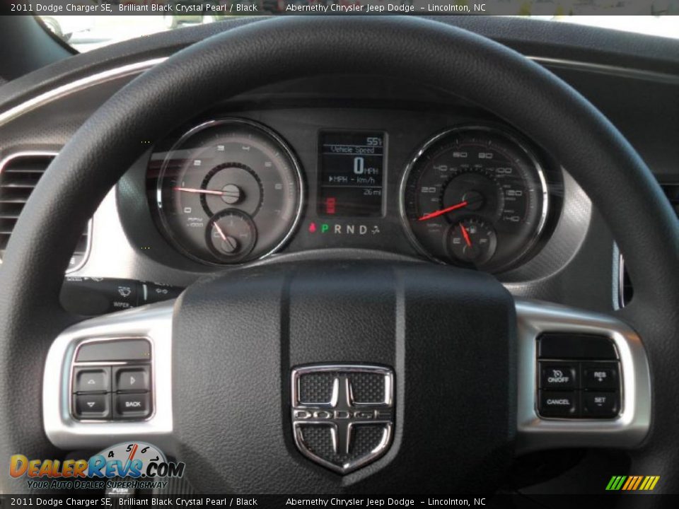 2011 Dodge Charger SE Gauges Photo #12