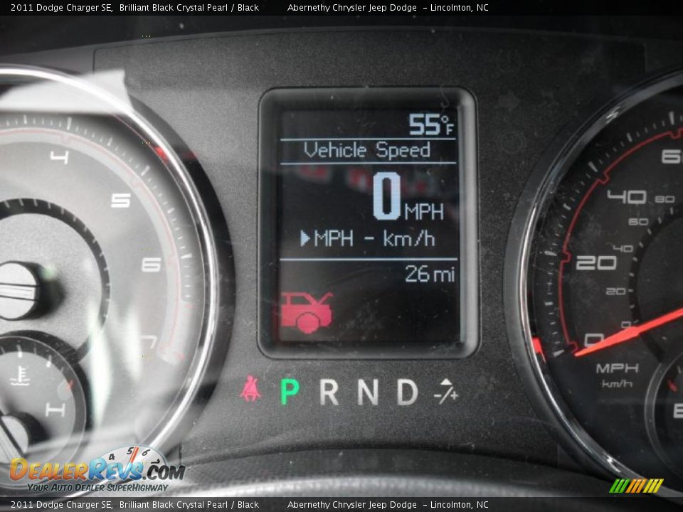 2011 Dodge Charger SE Brilliant Black Crystal Pearl / Black Photo #13