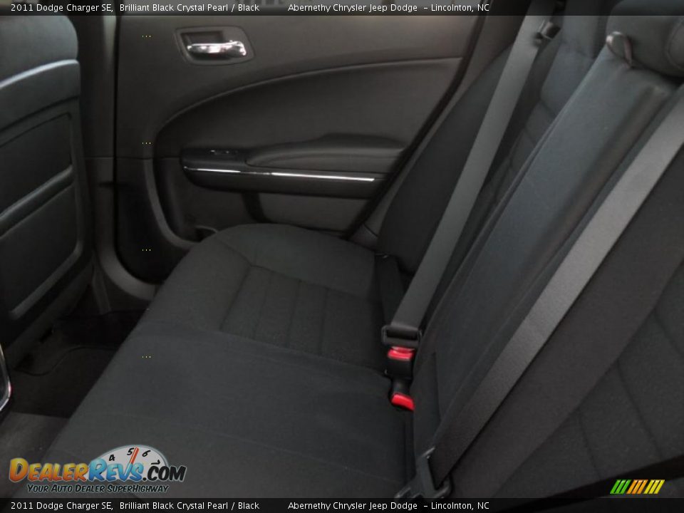 Black Interior - 2011 Dodge Charger SE Photo #14