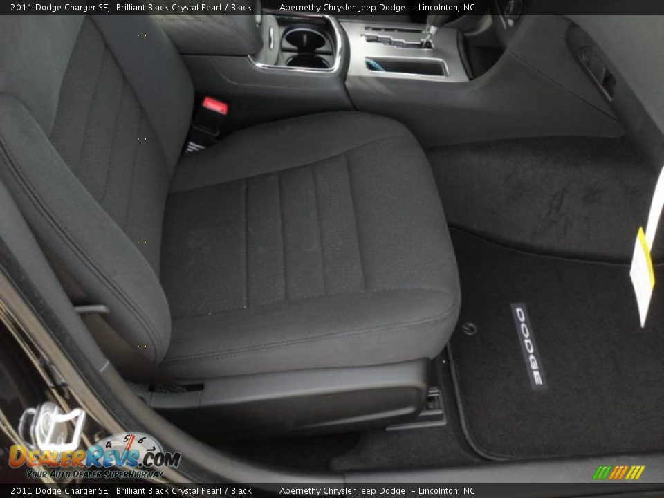 2011 Dodge Charger SE Brilliant Black Crystal Pearl / Black Photo #19