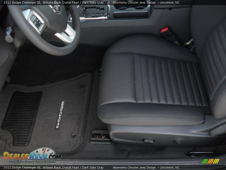 Dark Slate Gray Interior - 2011 Dodge Challenger SE Photo #7