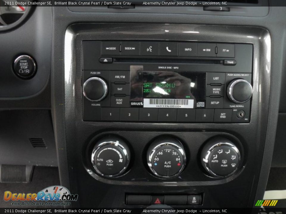 Controls of 2011 Dodge Challenger SE Photo #10