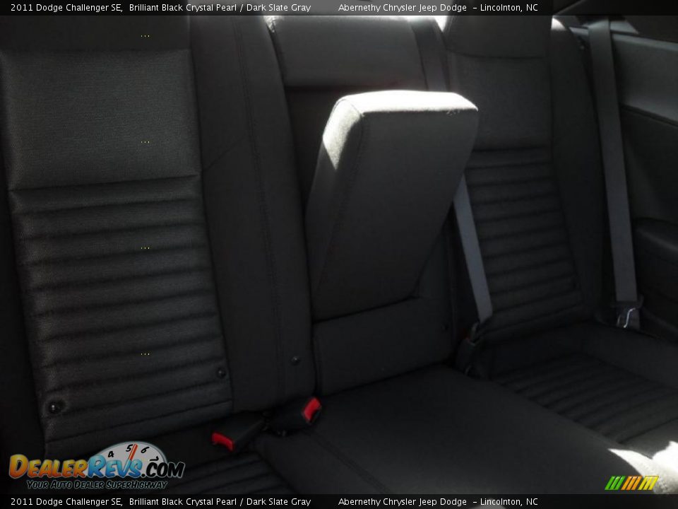 2011 Dodge Challenger SE Brilliant Black Crystal Pearl / Dark Slate Gray Photo #14