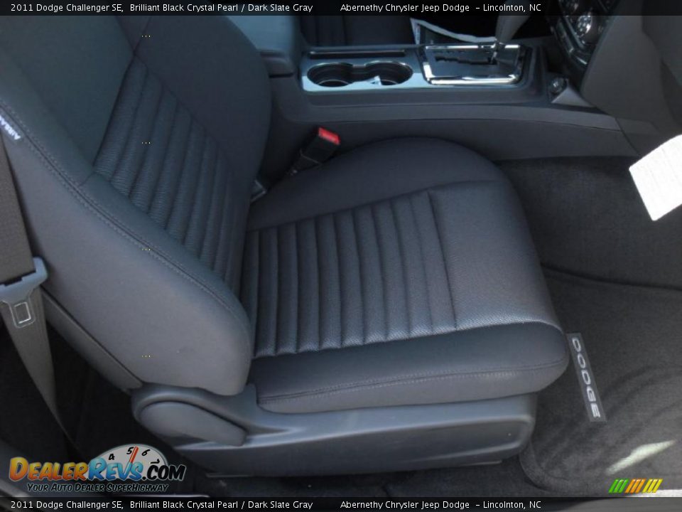 2011 Dodge Challenger SE Brilliant Black Crystal Pearl / Dark Slate Gray Photo #15