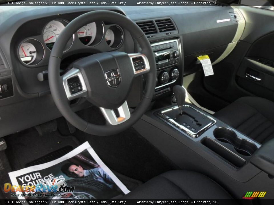 Dark Slate Gray Interior - 2011 Dodge Challenger SE Photo #22