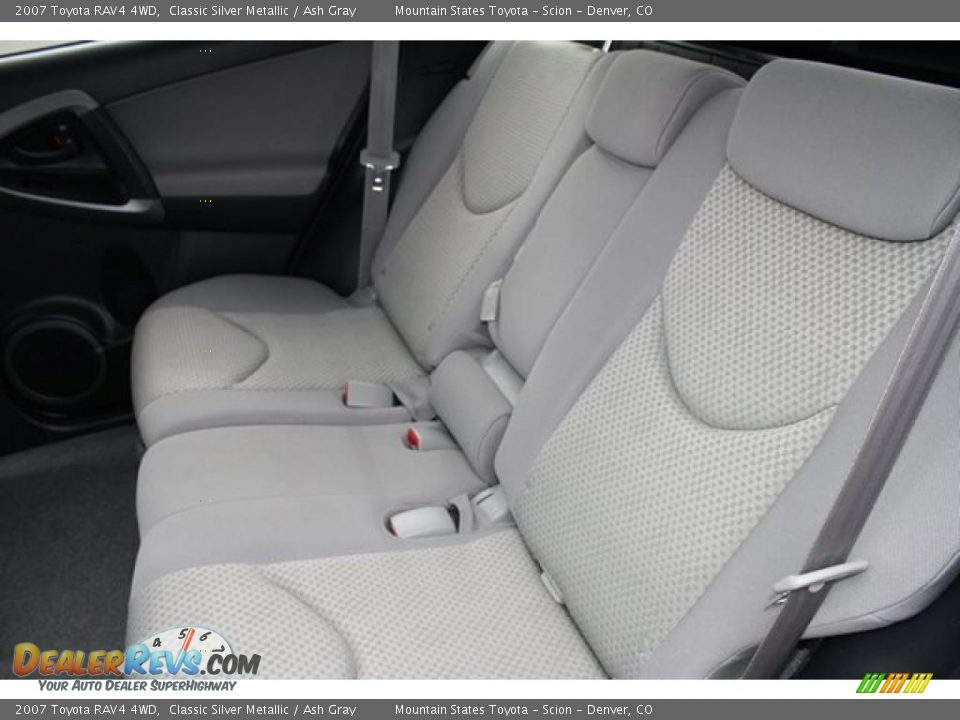 2007 Toyota RAV4 4WD Classic Silver Metallic / Ash Gray Photo #13