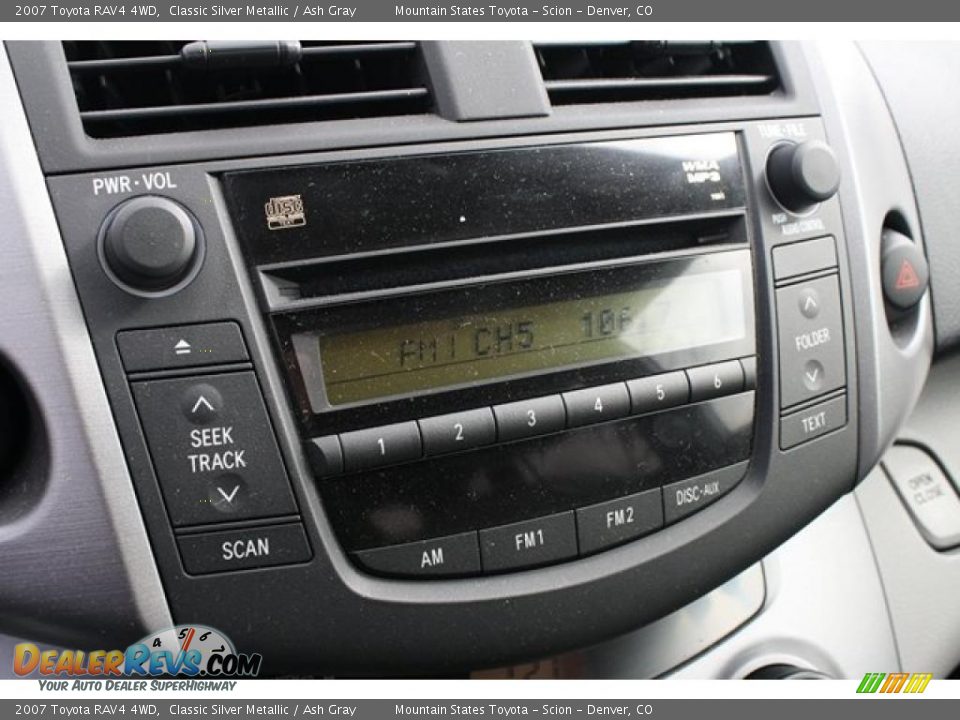 2007 Toyota RAV4 4WD Classic Silver Metallic / Ash Gray Photo #18
