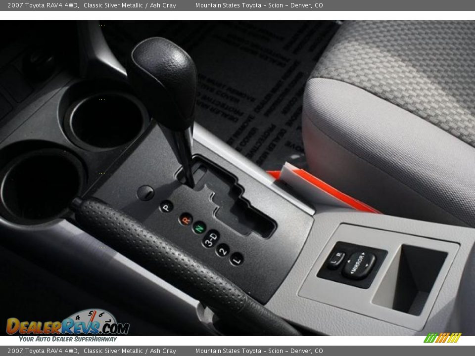 2007 Toyota RAV4 4WD Classic Silver Metallic / Ash Gray Photo #20