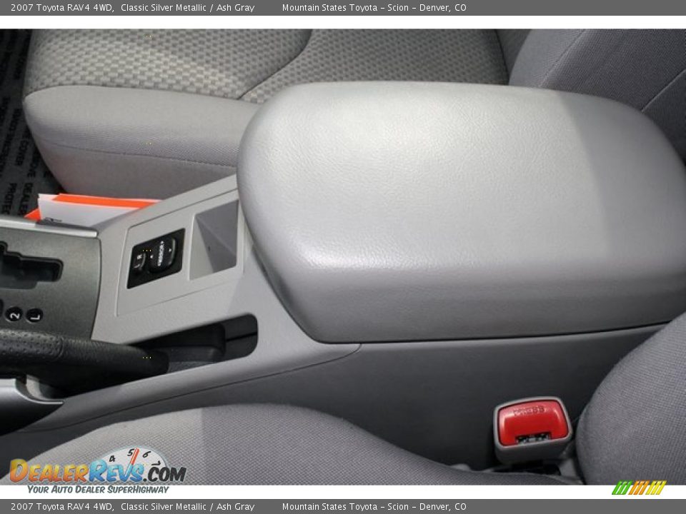 2007 Toyota RAV4 4WD Classic Silver Metallic / Ash Gray Photo #21