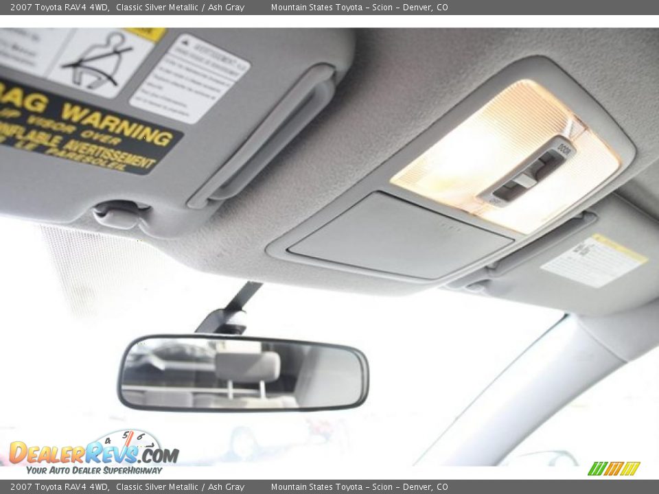 2007 Toyota RAV4 4WD Classic Silver Metallic / Ash Gray Photo #22