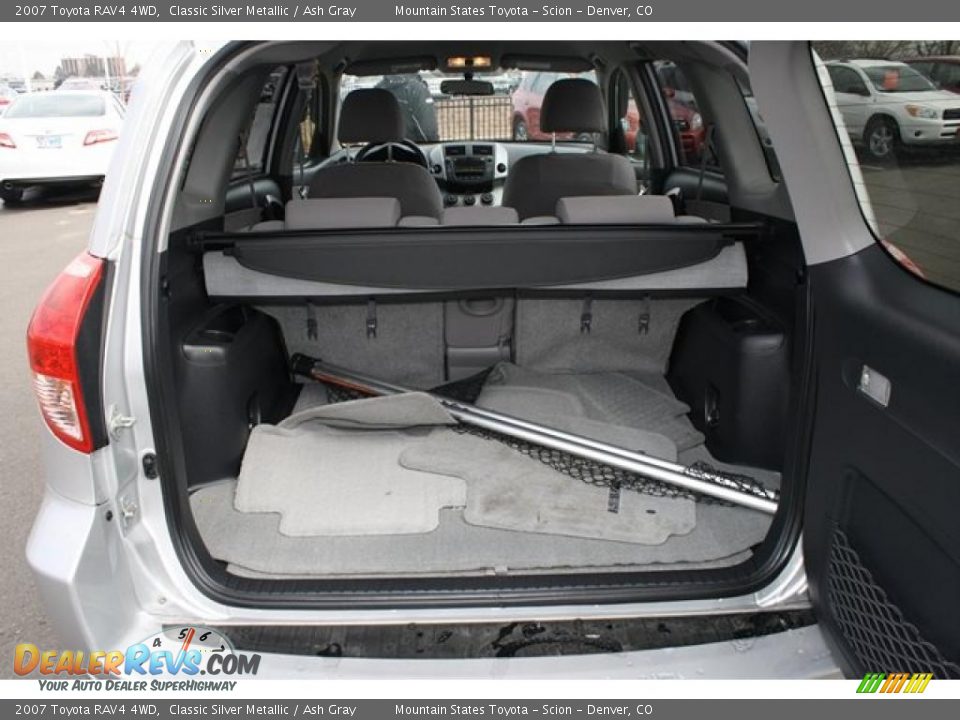 2007 Toyota RAV4 4WD Classic Silver Metallic / Ash Gray Photo #24