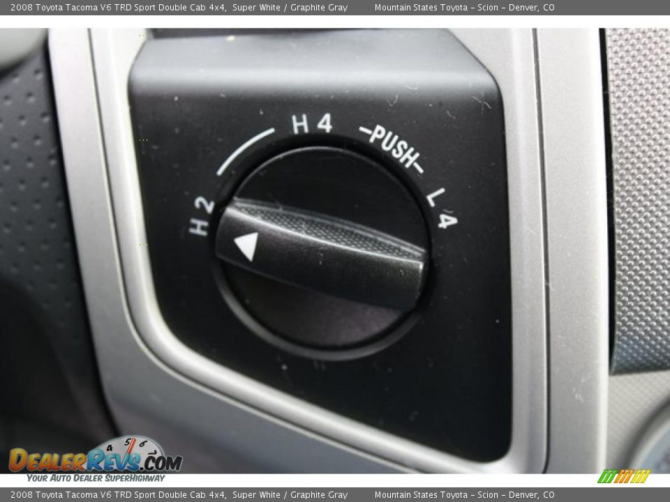 Controls of 2008 Toyota Tacoma V6 TRD Sport Double Cab 4x4 Photo #17