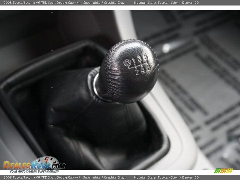 2008 Toyota Tacoma V6 TRD Sport Double Cab 4x4 Shifter Photo #21