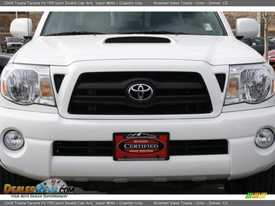 Super White 2008 Toyota Tacoma V6 TRD Sport Double Cab 4x4 Photo #31