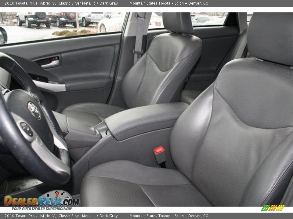 2010 Toyota Prius Hybrid IV Classic Silver Metallic / Dark Gray Photo #9