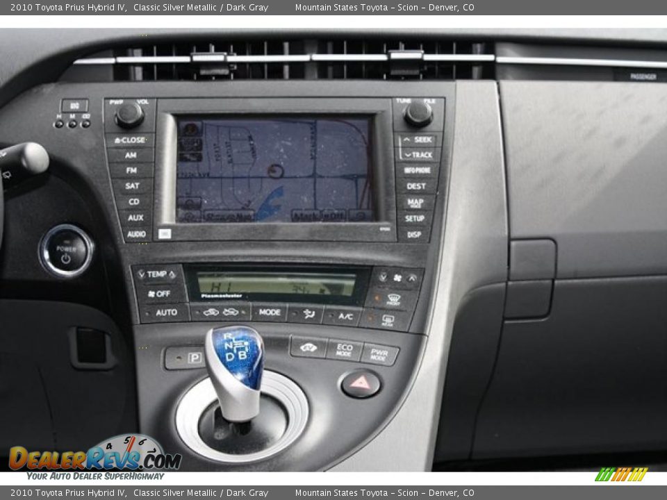 2010 Toyota Prius Hybrid IV Classic Silver Metallic / Dark Gray Photo #17