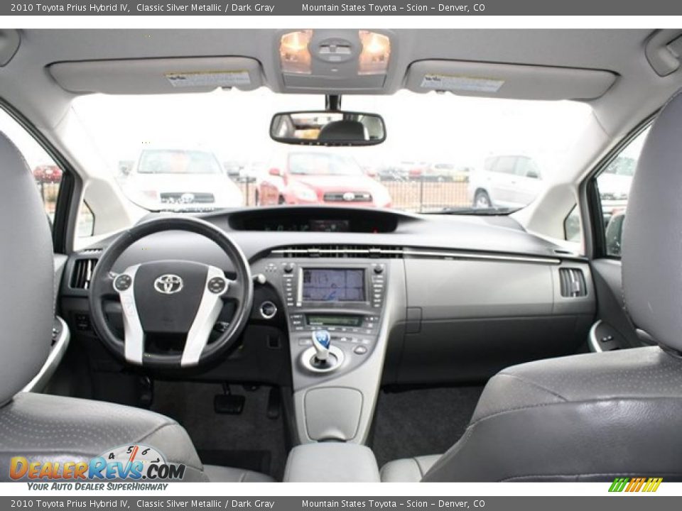 2010 Toyota Prius Hybrid IV Classic Silver Metallic / Dark Gray Photo #18