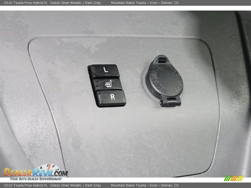 2010 Toyota Prius Hybrid IV Classic Silver Metallic / Dark Gray Photo #20