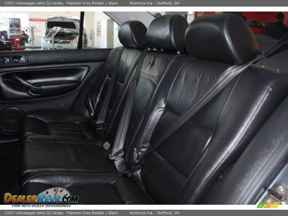 Black Interior 2003 Volkswagen Jetta Gli Sedan Photo 15