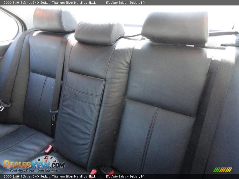 Black Interior - 2000 BMW 5 Series 540i Sedan Photo #15