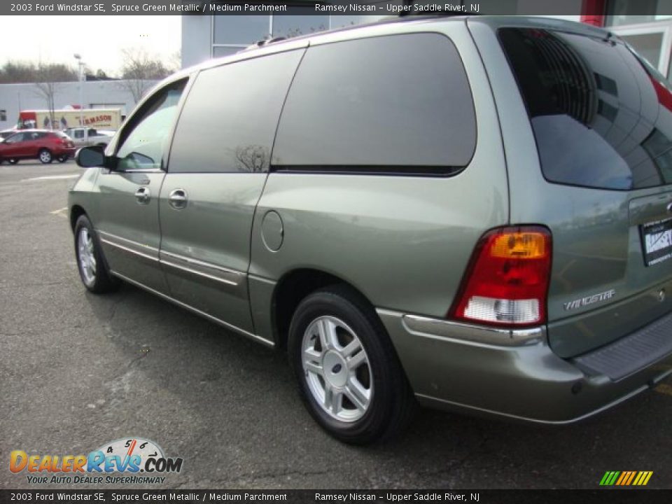 2003 Ford Windstar SE Spruce Green Metallic / Medium Parchment Photo #4