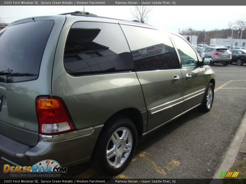 2003 Ford Windstar SE Spruce Green Metallic / Medium Parchment Photo #7