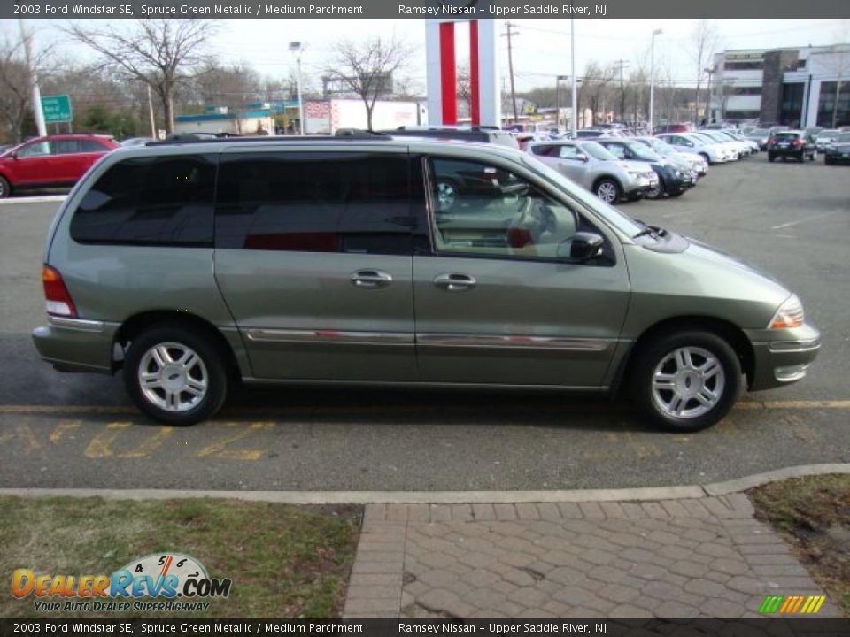 Spruce Green Metallic 2003 Ford Windstar SE Photo #8