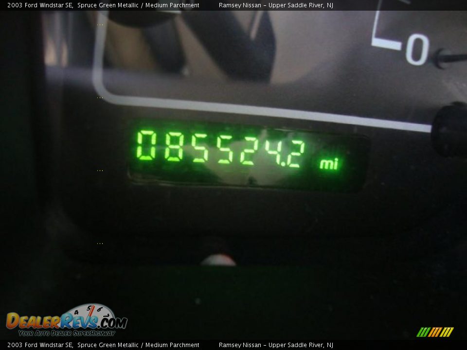 2003 Ford Windstar SE Spruce Green Metallic / Medium Parchment Photo #15