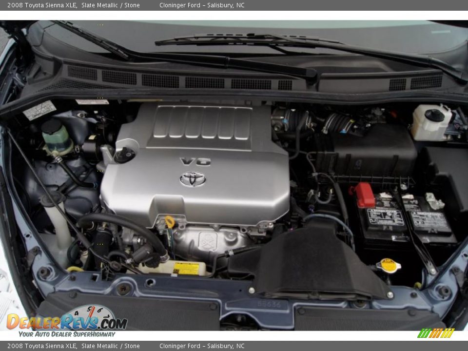 2008 Toyota Sienna XLE 3.5 Liter DOHC 24-Valve VVT-i V6 Engine Photo ...