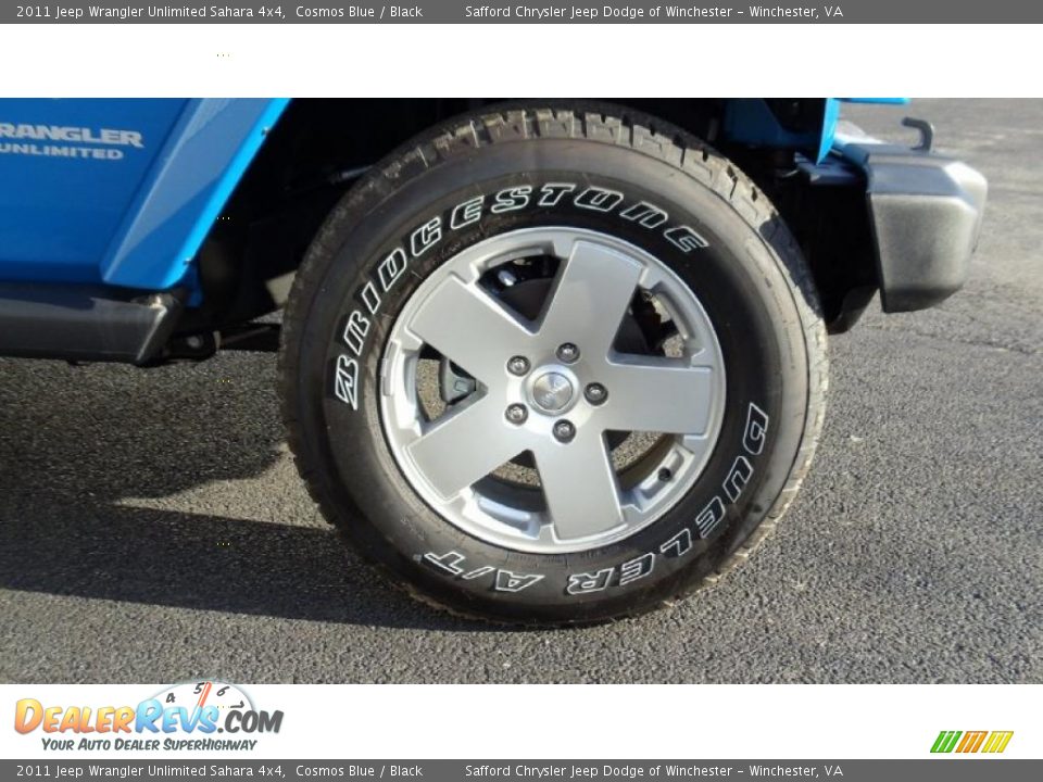 2011 Jeep Wrangler Unlimited Sahara 4x4 Wheel Photo #9