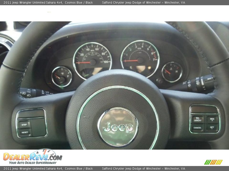 2011 Jeep Wrangler Unlimited Sahara 4x4 Gauges Photo #11