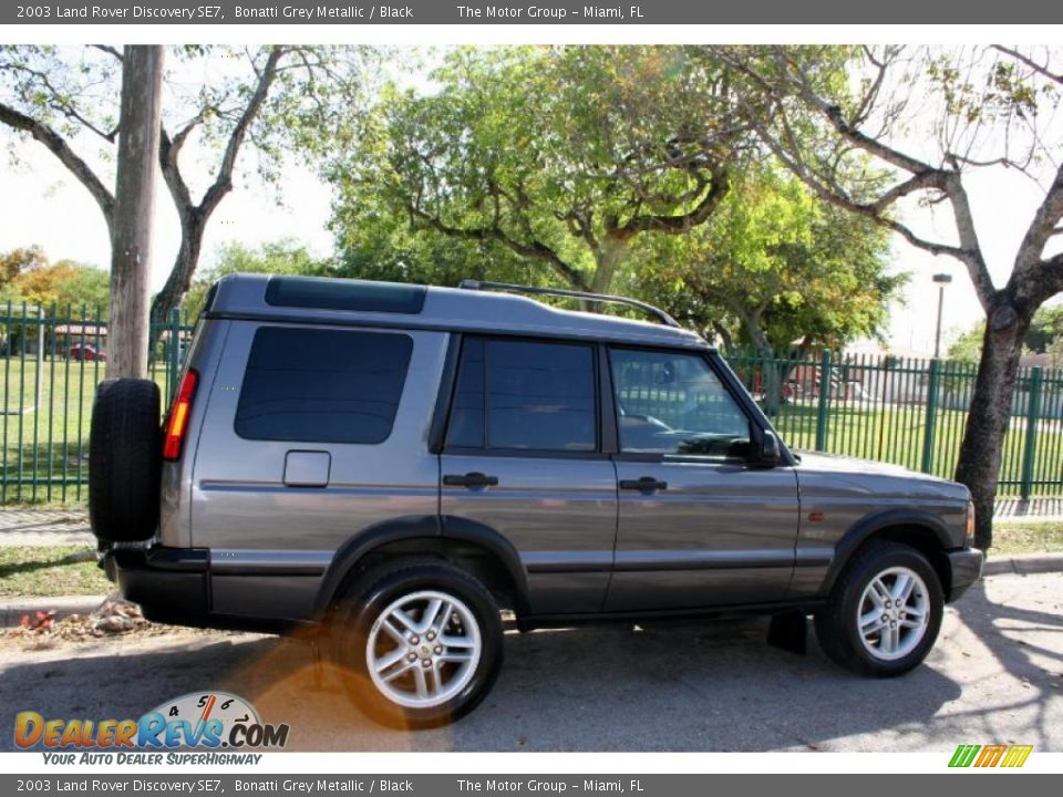 2003 Land Rover Discovery SE7 Bonatti Grey Metallic / Black Photo #9