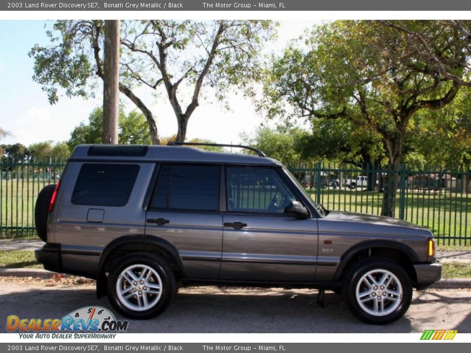 2003 Land Rover Discovery SE7 Bonatti Grey Metallic / Black Photo #10